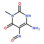 RHAWN 6-Amino-3-methyl-5-nitrosopyrimidine-2,4(1H,3H)-dione