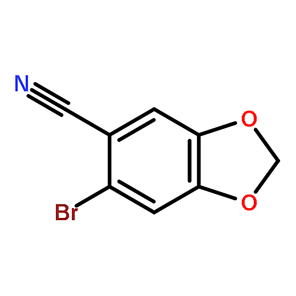RHAWN 6-Bromo-1，3-benzodioxole-5-carbonitrile