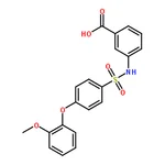 RHAWN 3-((4-(2-Methoxyphenoxy)phenyl)sulfonamido)benzoicacid