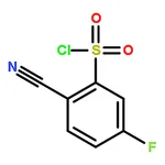 RHAWN 2-Cyano-5-fluorobenzene-1-sulfonyl chloride