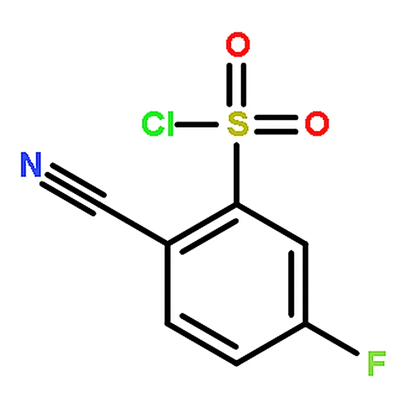 RHAWN 2-Cyano-5-fluorobenzene-1-sulfonyl chloride