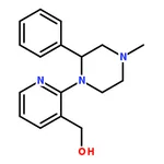 RHAWN 1-(3-Hydroxymethylpyridyl-2)-2-phenyl-4-methylpyperazine
