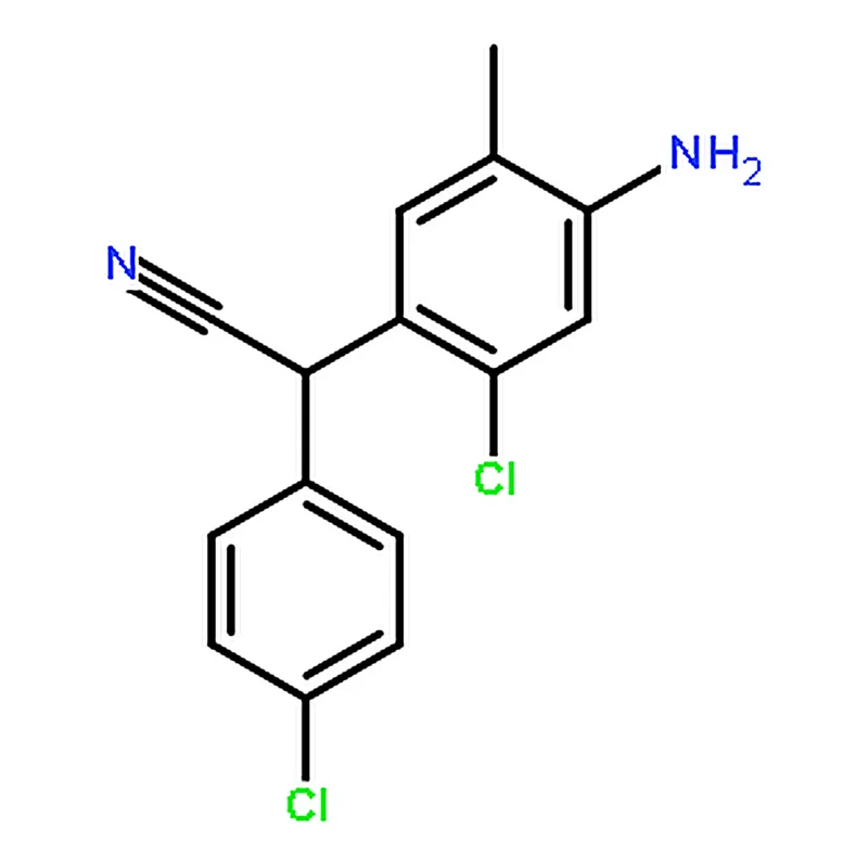 RHAWN 2-(4-Amino-2-chloro-5-methylphenyl)-2-(4-chlorophenyl)acetonitrile