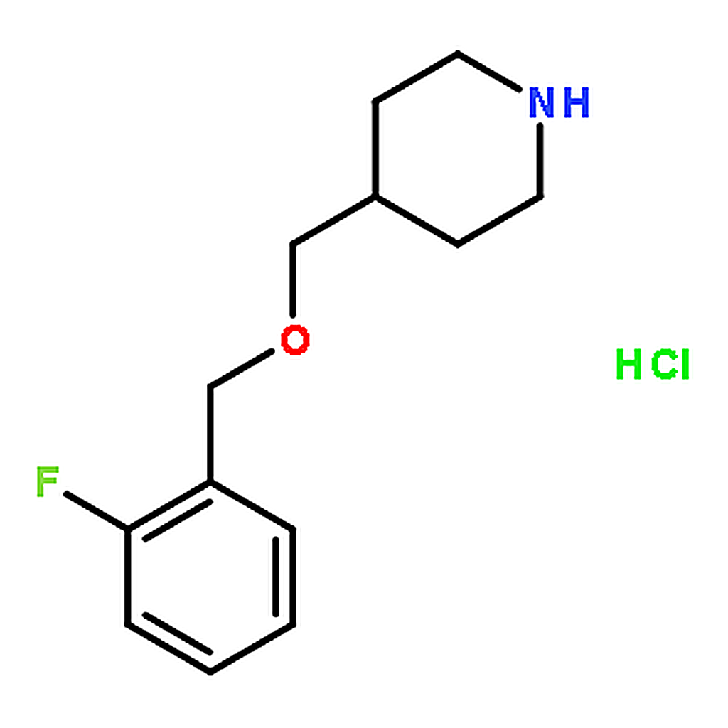 RHAWN 4-(2-Fluoro-benzyloxymethyl)-piperidinehydrochloride