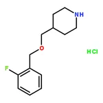 RHAWN 4-(2-Fluoro-benzyloxymethyl)-piperidinehydrochloride