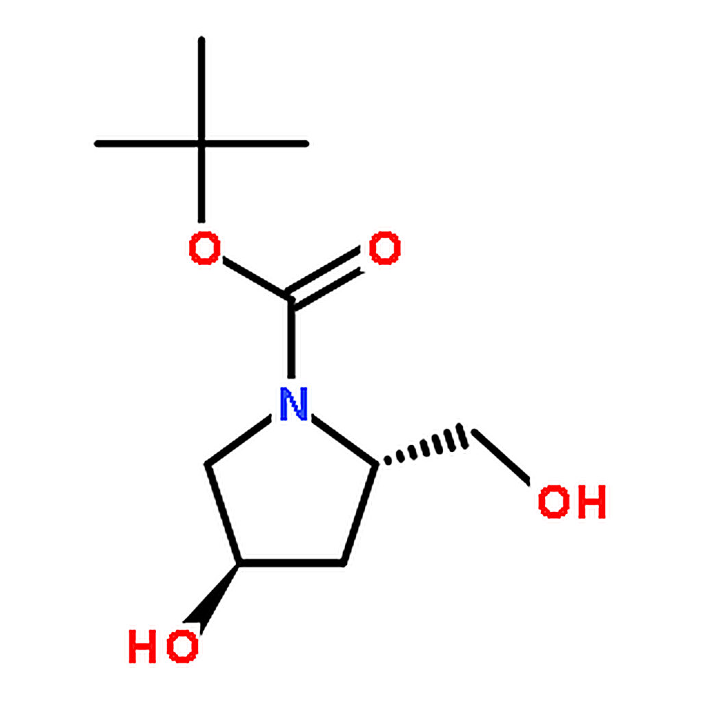 RHAWN (2S,4R)-tert-butyl 4-hydroxy-2-(hydroxymethyl)pyrrolidine-1-carboxylate