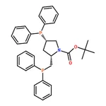 RHAWN (2S,4S)-1-tert-Butoxycarbonyl-4-diphenylphosphino-2-(diphenylphosphinomethyl)pyrrolidine