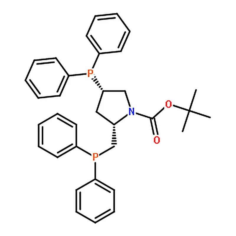 RHAWN (2S,4S)-1-tert-Butoxycarbonyl-4-diphenylphosphino-2-(diphenylphosphinomethyl)pyrrolidine