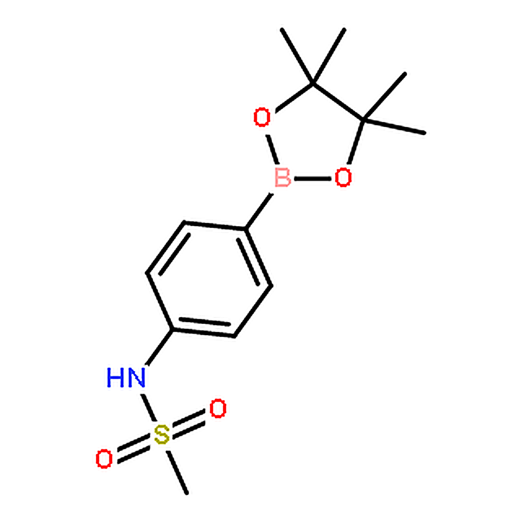 RHAWN <i>N</i>-[4-(4,4,5,5-Tetramethyl-1,3,2-dioxaborolan-2-yl)phenyl]methanesulfonamide