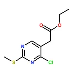 RHAWN Ethyl 2-(4-chloro-2-(methylthio)pyrimidin-5-yl)acetate