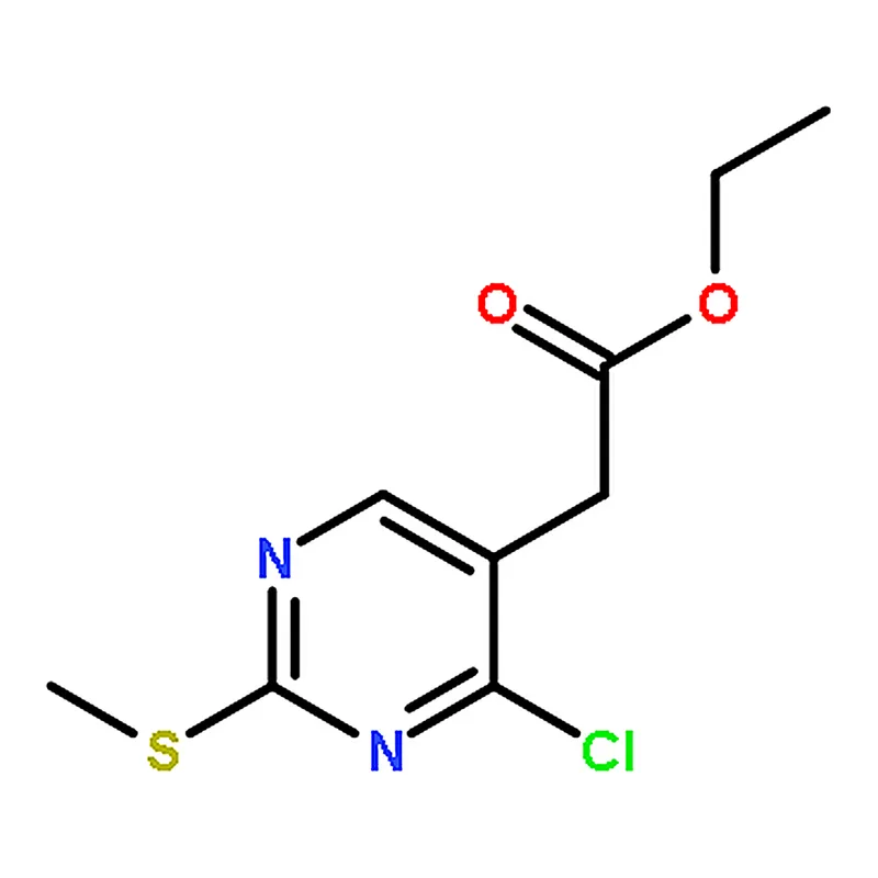 RHAWN Ethyl 2-(4-chloro-2-(methylthio)pyrimidin-5-yl)acetate