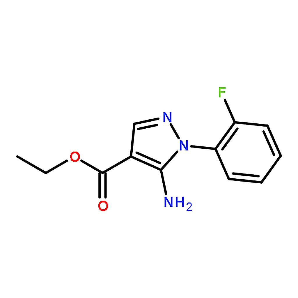 RHAWN Ethyl 5-amino-1-(2-fluorophenyl)-1H-pyrazole-4-carboxylate