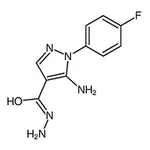 RHAWN 5-amino-1-(4-fluorophenyl)-1h-pyrazole-4-carbohydrazide