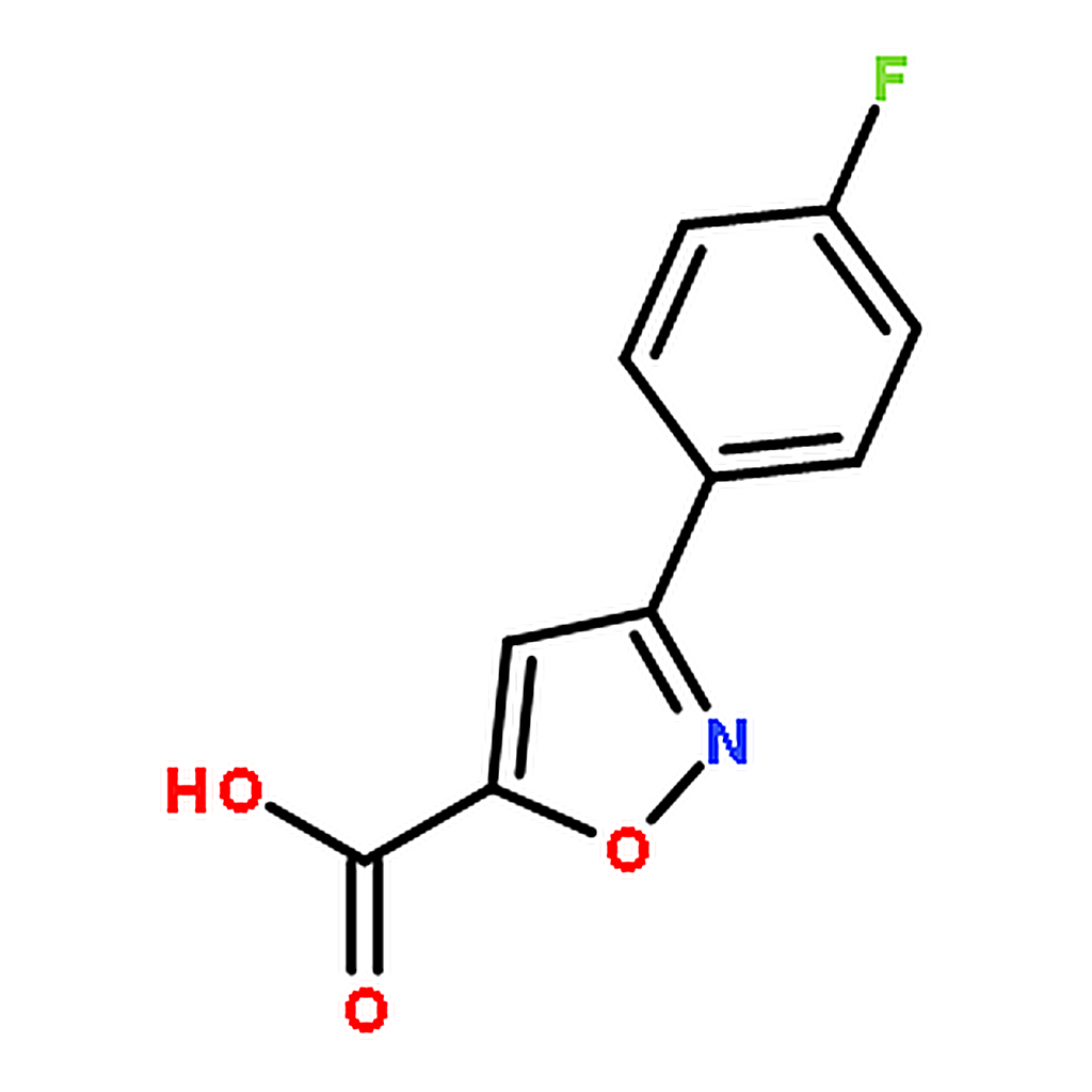 RHAWN 3-(4-Fluorophenyl)isoxazole-5-carboxylic acid