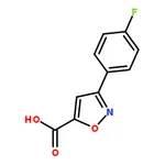 RHAWN 3-(4-Fluorophenyl)isoxazole-5-carboxylic acid