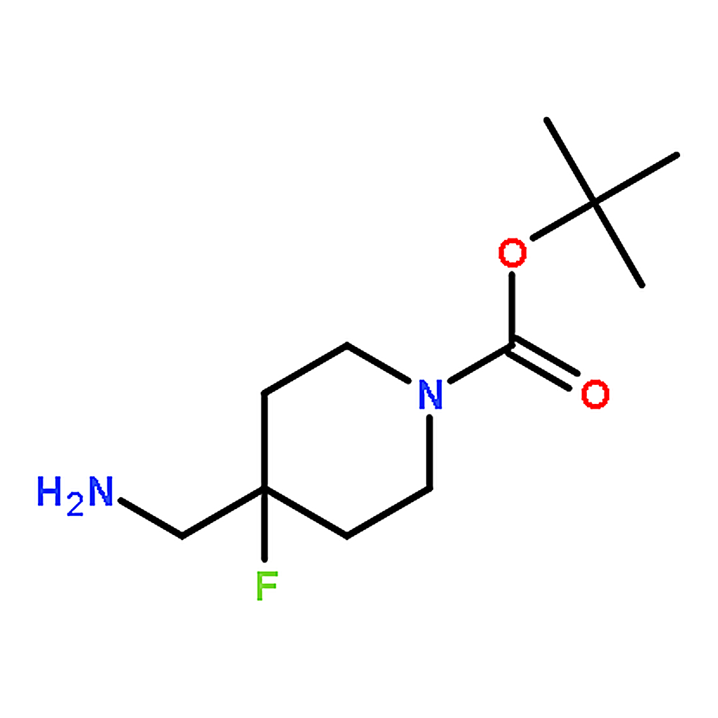 RHAWN tert-Butyl 4-(aminomethyl)-4-fluoropiperidine-1-carboxylate