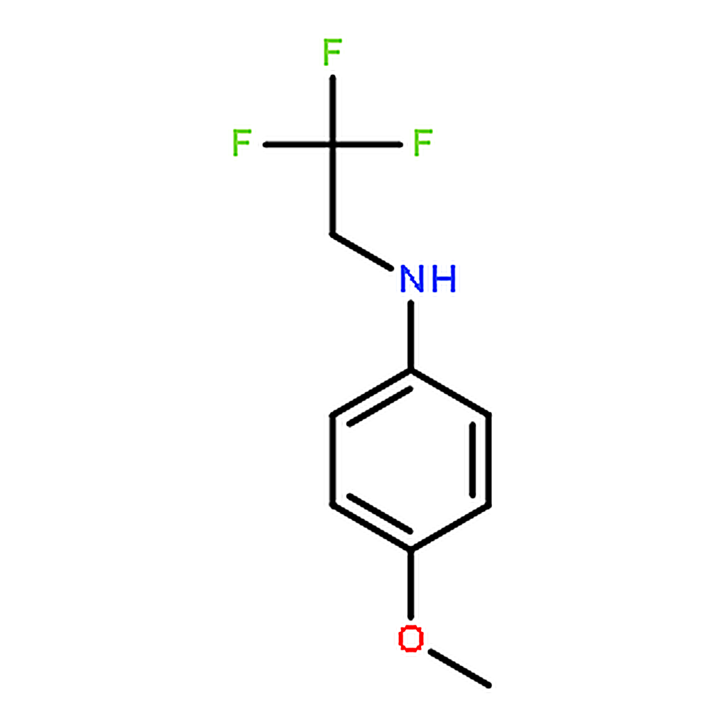RHAWN (4-Methoxyphenyl)(2，2，2-trifluoroethyl)amine