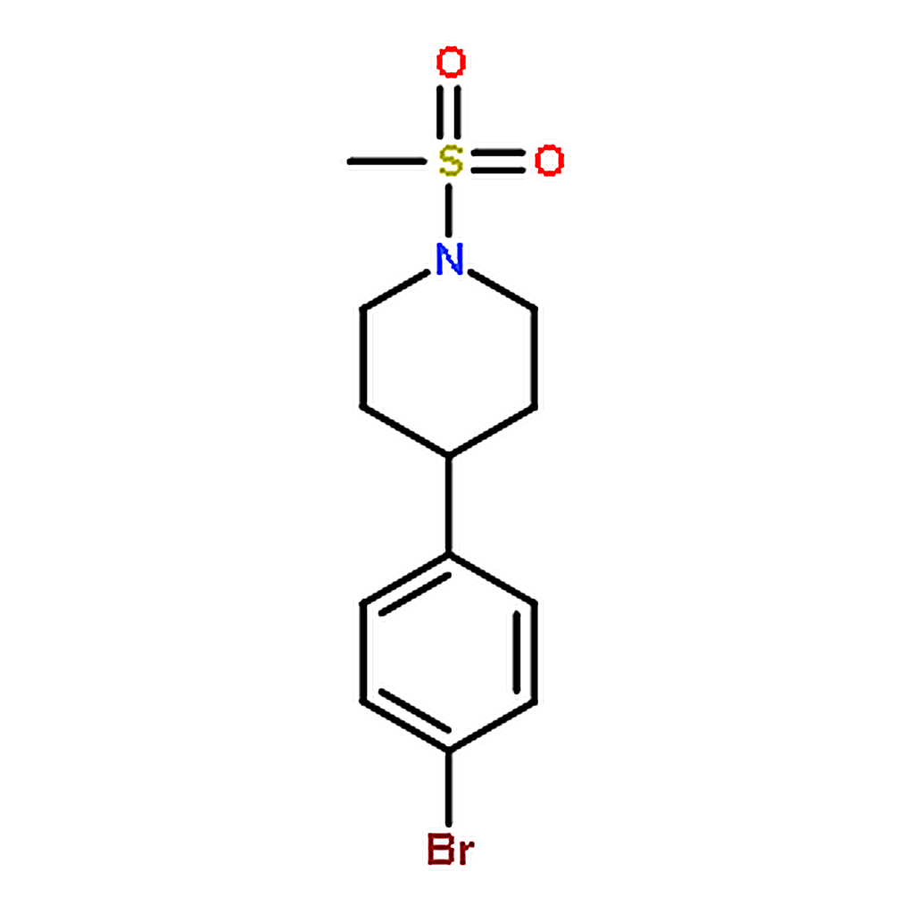RHAWN 4-(4-Bromophenyl)-1-(methylsulfonyl)piperidine