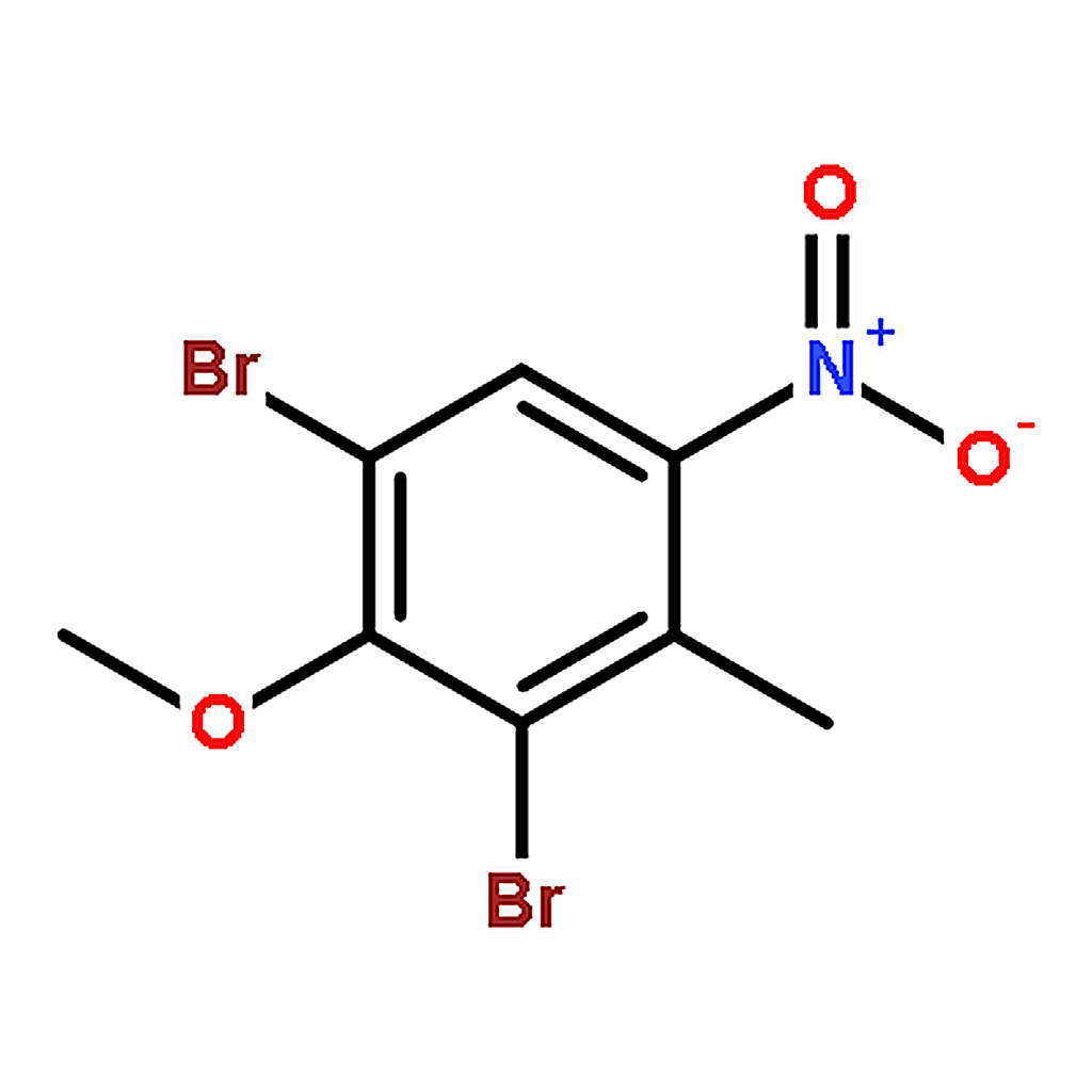 RHAWN 1，3-Dibromo-2-Methoxy-4-Methyl-5-Nitrobenzene