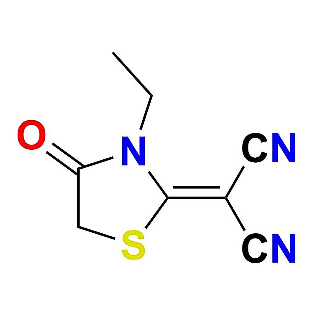 RHAWN 2-(3-Ethyl-4-oxothiazolidin-2-ylidene)malononitrile