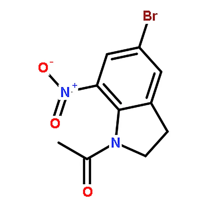RHAWN 1-(5-Bromo-7-nitroindolin-1-yl)ethanone