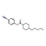 RHAWN p-cyanophenyl trans-4-pentylcyclohexanecarboxylate