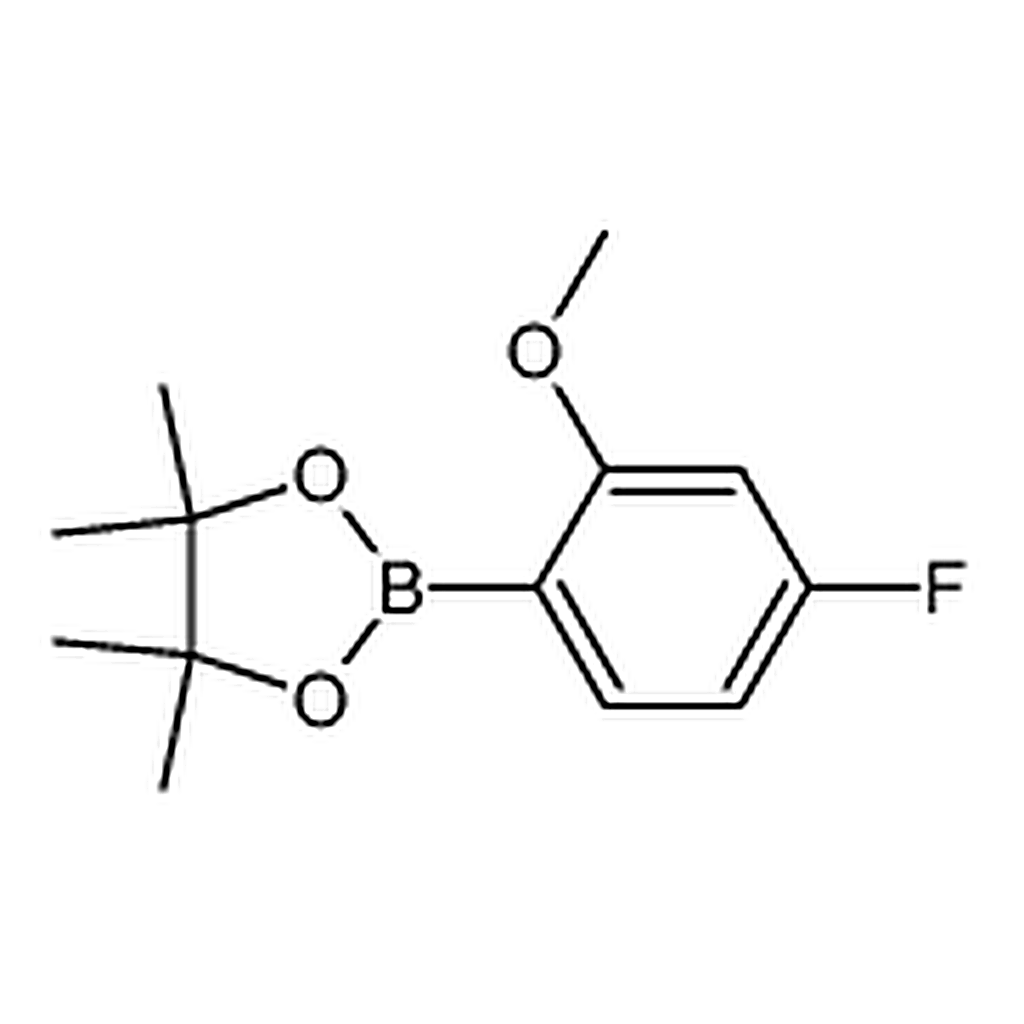 RHAWN 2-(4-Fluoro-2-methoxyphenyl)-4,4,5,5-tetramethyl-1,3,2-dioxaborolane