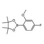 RHAWN 2-(4-Fluoro-2-methoxyphenyl)-4,4,5,5-tetramethyl-1,3,2-dioxaborolane