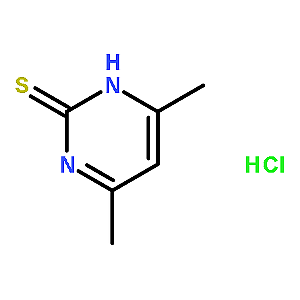 RHAWN 4，6-Dimethylpyrimidine-2(1H)-thione hydrochloride