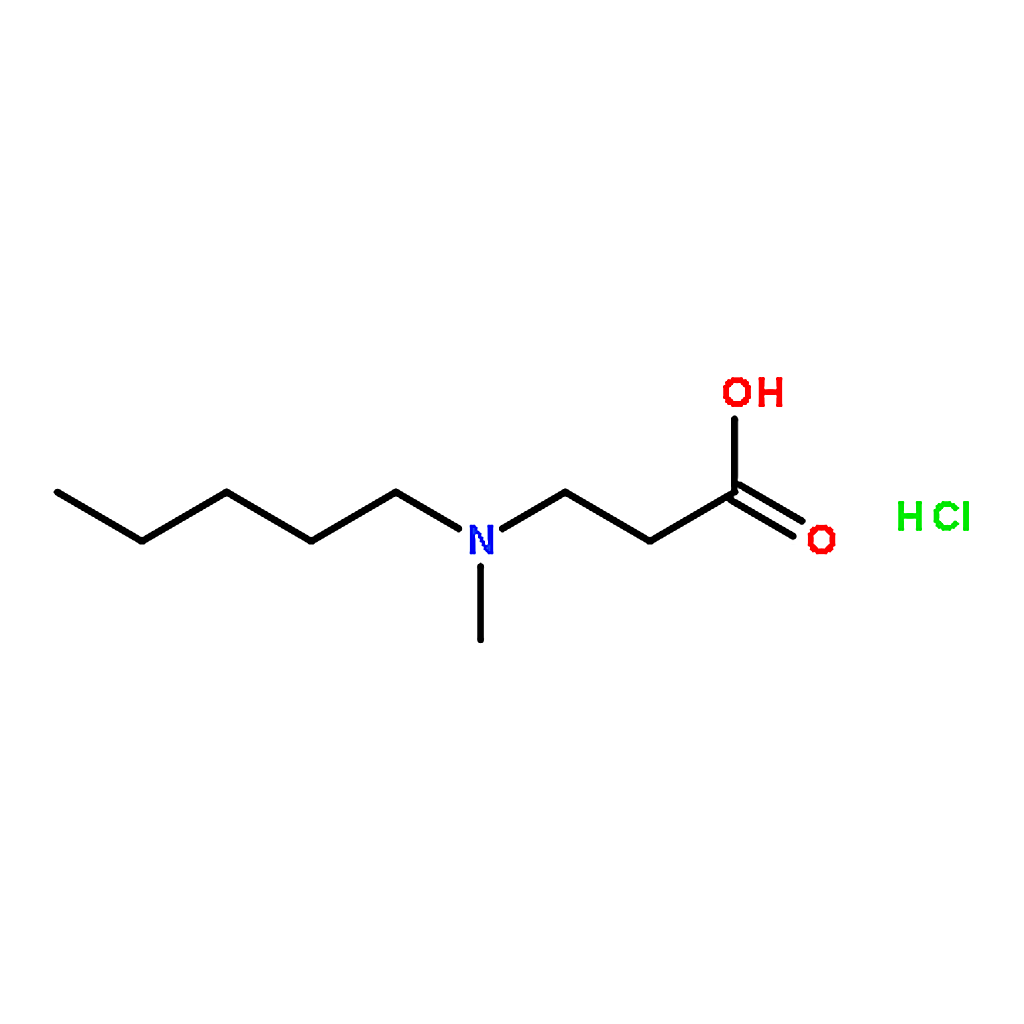 RHAWN 3-(Methyl(pentyl)amino)propanoic acid hydrochloride