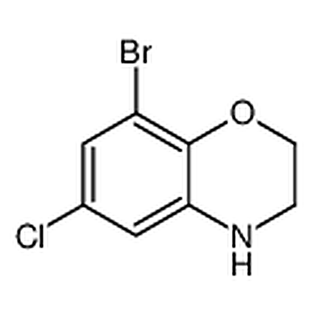 RHAWN 8-Bromo-6-chloro-3,4-dihydro-2H-benzo[b][1,4]oxazine