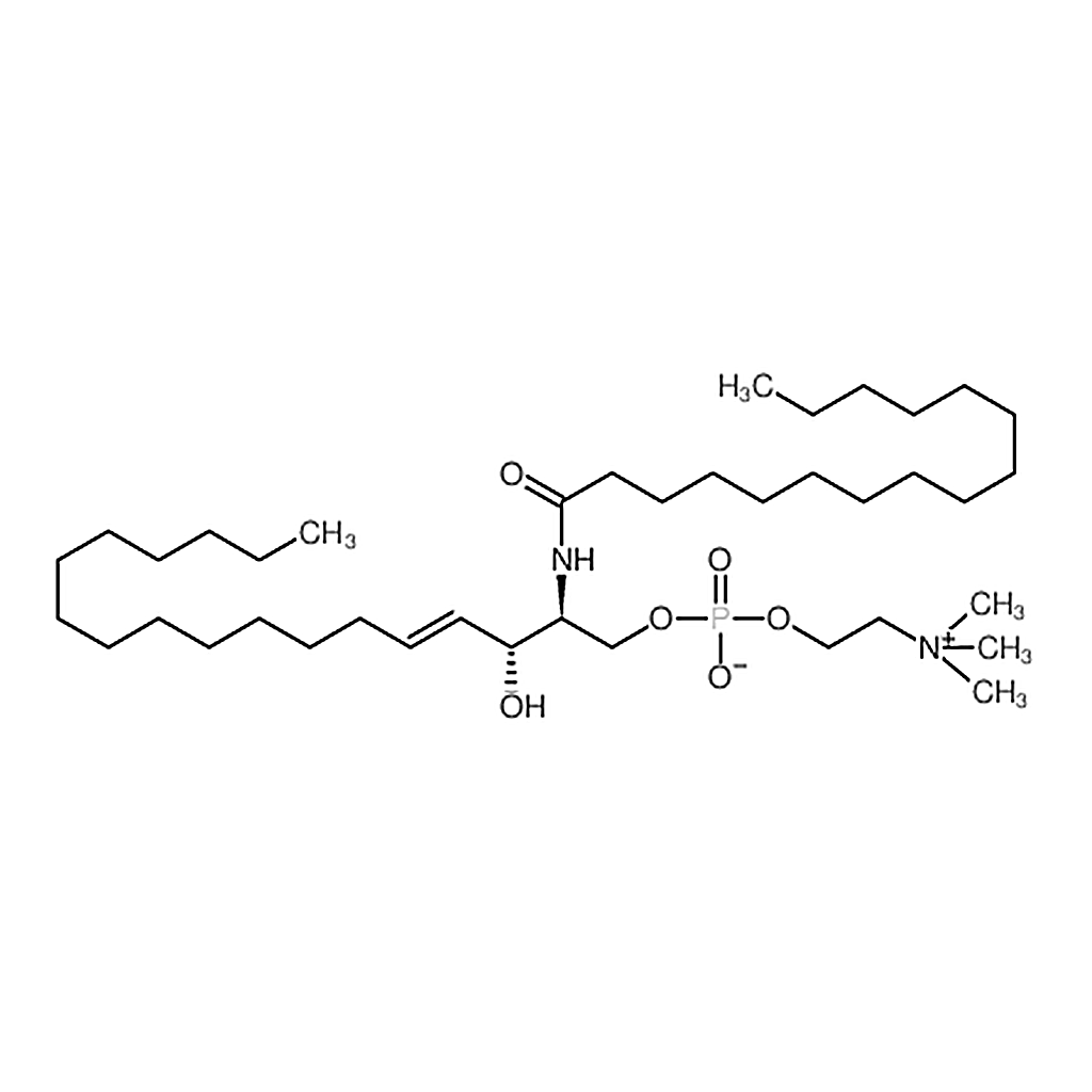 RHAWN N-palmitoyl-D-erythro-sphingosylphosphorylcholine