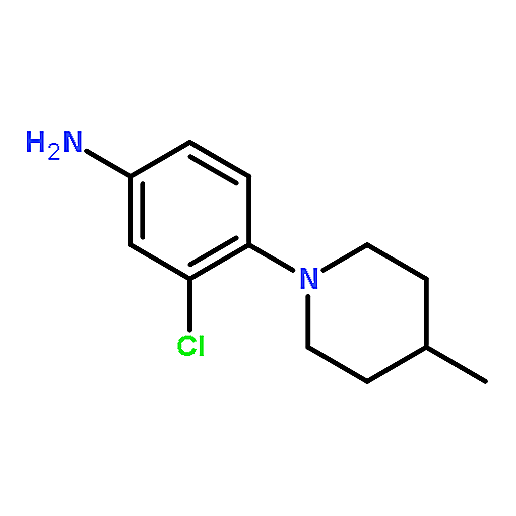 RHAWN 3-Chloro-4-(4-methylpiperidin-1-yl)aniline