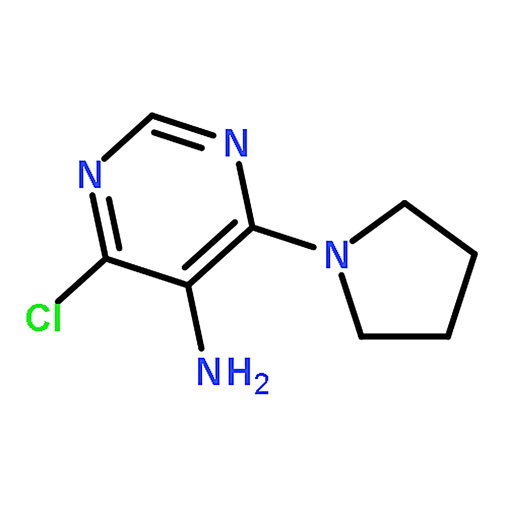 RHAWN 4-Chloro-6-(pyrrolidin-1-yl)pyrimidin-5-amine