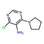 RHAWN 4-Chloro-6-(pyrrolidin-1-yl)pyrimidin-5-amine