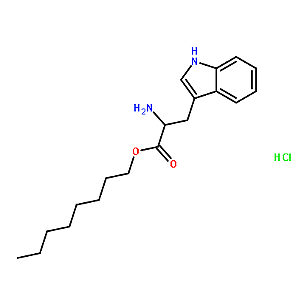 RHAWN Octyl 2-amino-3-(1H-indol-3-yl)propanoate hydrochloride