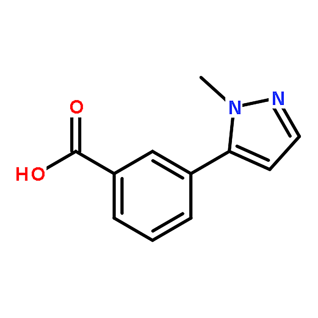 RHAWN 3-(1-Methyl-1H-pyrazol-5-yl)benzoic acid