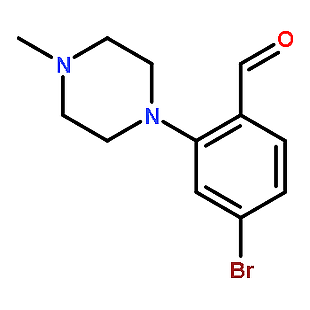 RHAWN 4-Bromo-2-(4-methylpiperazino)benzaldehyde
