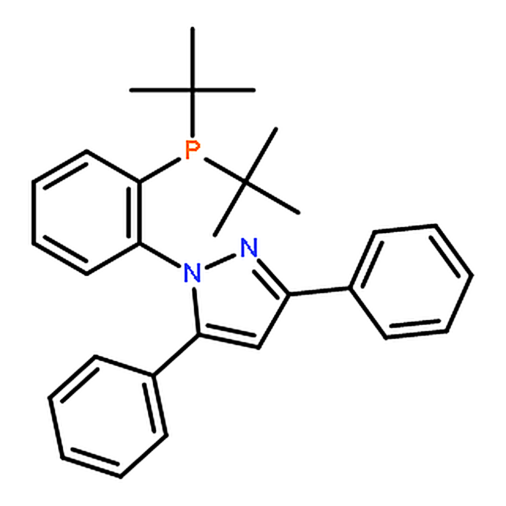 RHAWN 1-[2-[Bis(tert-butyl)phosphino]phenyl]-3,5-diphenyl-1H-pyrazole