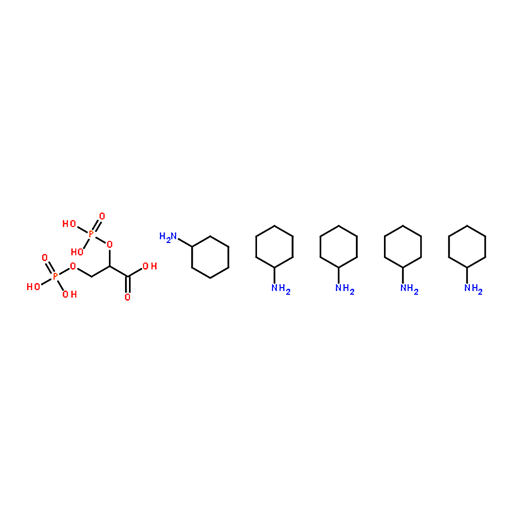 RHAWN 2，3-DIPHOSPHOGLYCERIC ACID， PENTACYCLOHEXYLAMMONIUM SALT
