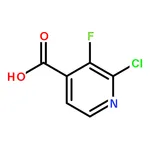 RHAWN 2-Chloro-3-fluoropyridine-4-carboxylic acid