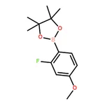 RHAWN 2-(2-Fluoro-4-methoxyphenyl)-4,4,5,5-tetramethyl-1,3,2-dioxaborolane