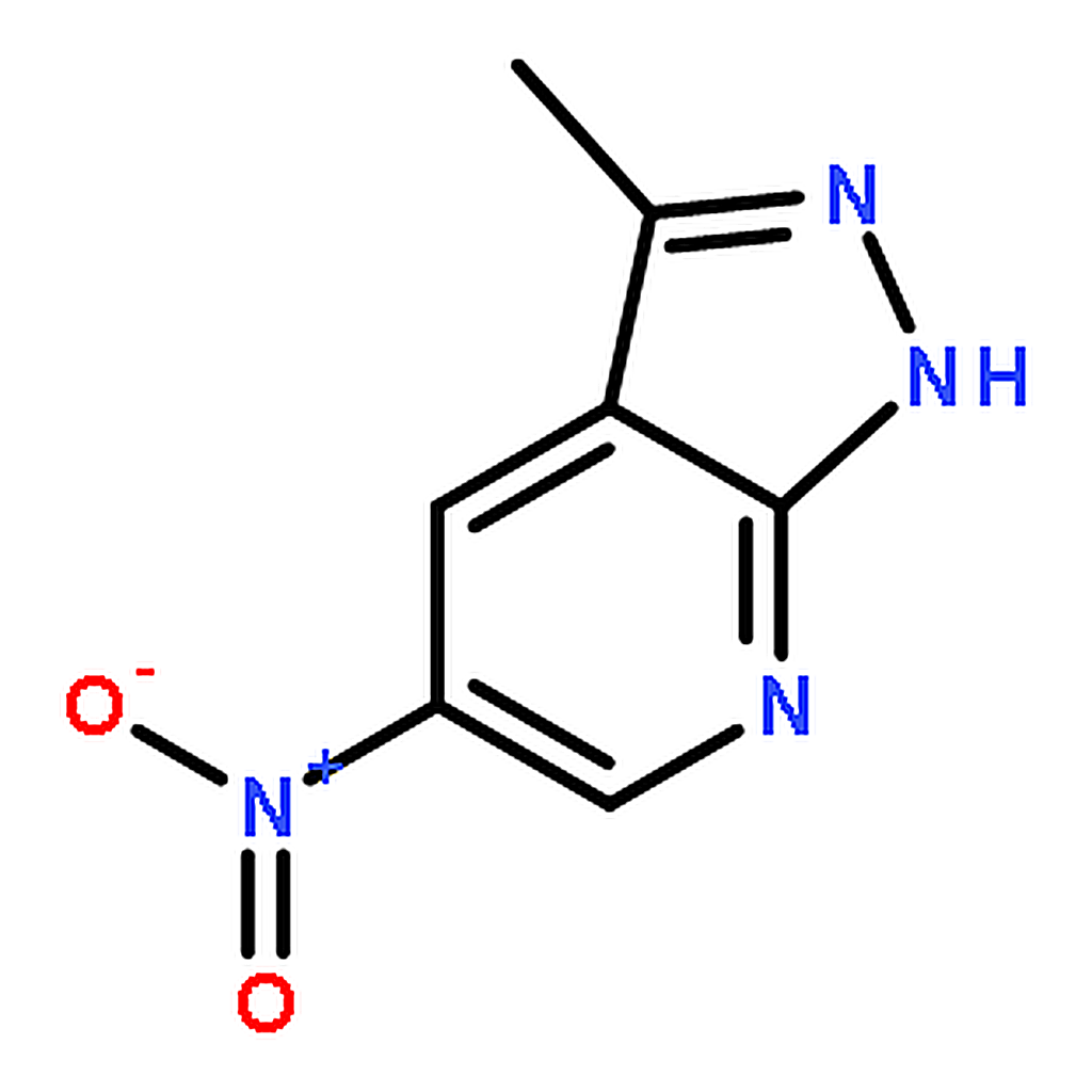 RHAWN 3-Methyl-5-nitro-1H-pyrazolo[3,4-b]pyridine