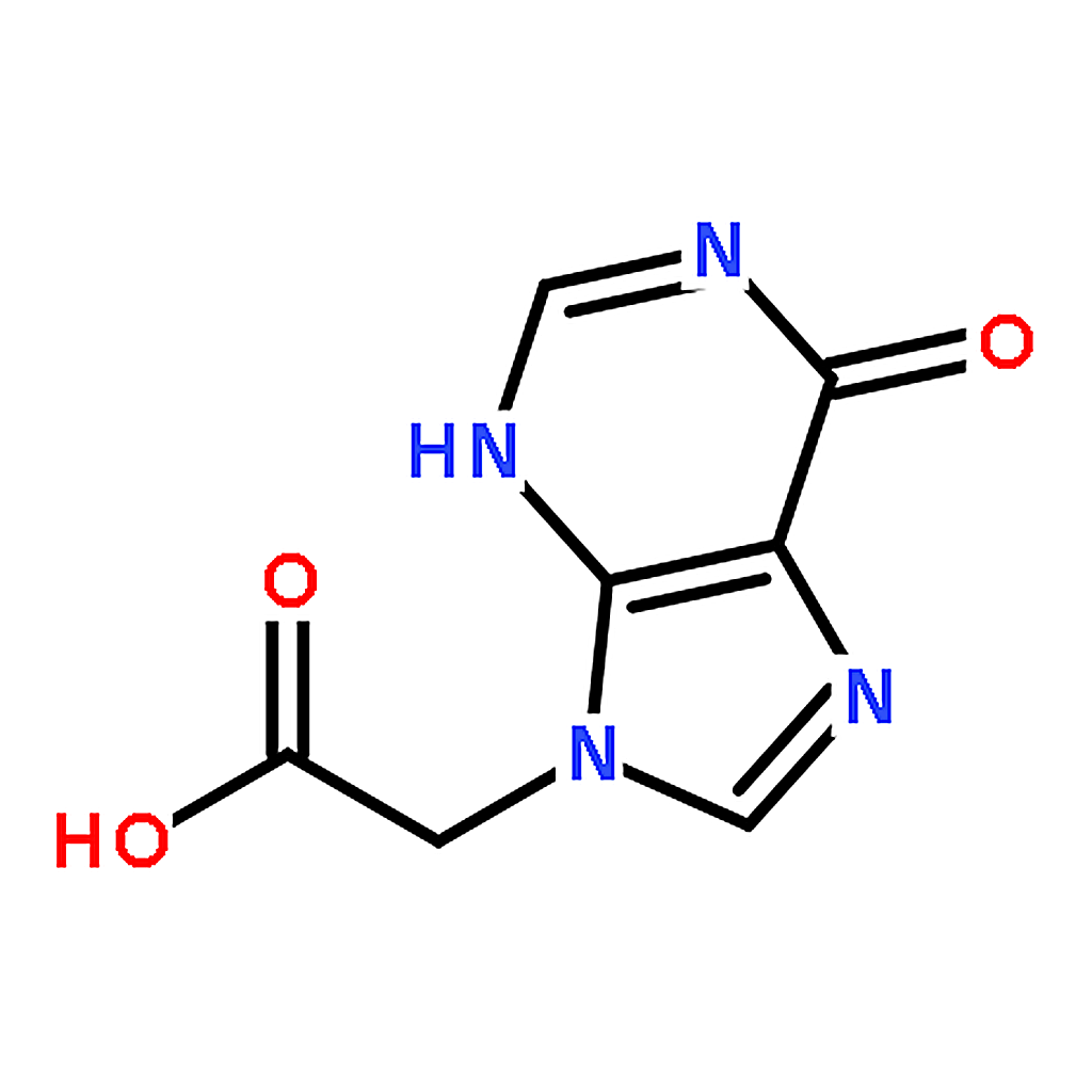 RHAWN 2-(6-Oxo-1，6-dihydro-9H-purin-9-yl)acetic acid