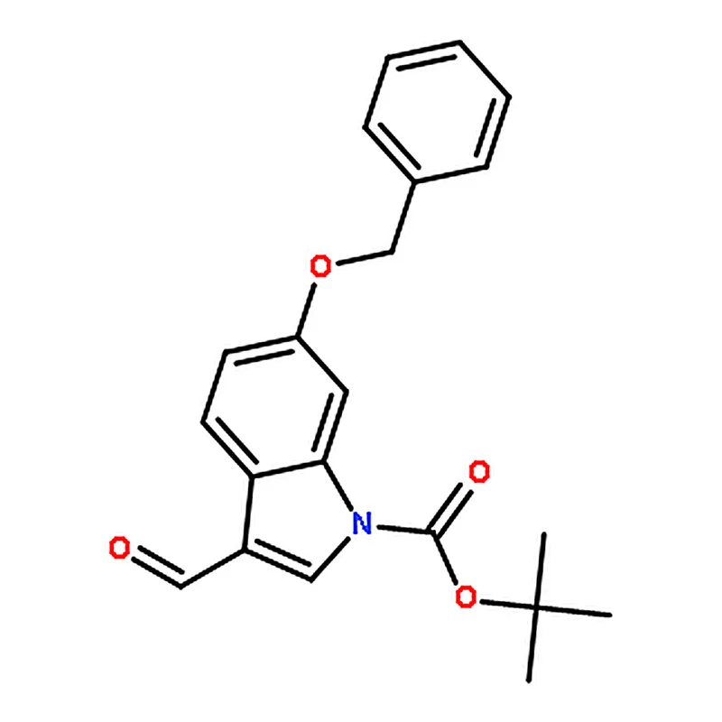 RHAWN tert-Butyl 6-(benzyloxy)-3-formyl-1H-indole-1-carboxylate