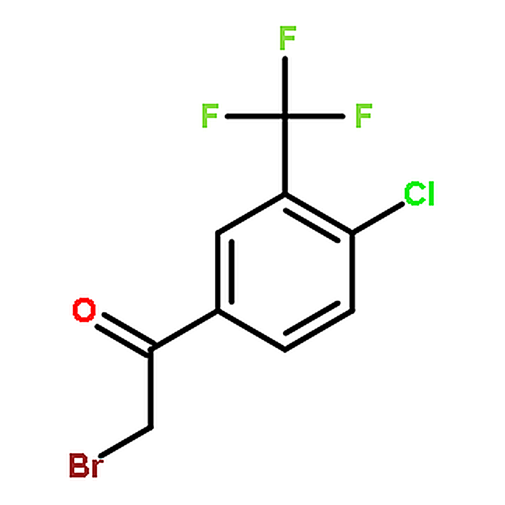 RHAWN 2-Bromo-1-(4-chloro-3-(trifluoromethyl)phenyl)ethanone