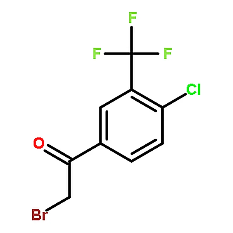 RHAWN 2-Bromo-1-(4-chloro-3-(trifluoromethyl)phenyl)ethanone