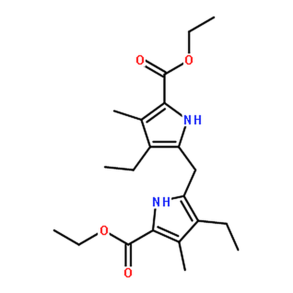 RHAWN Diethyl 5，5▽-methylenebis(4-ethyl-3-methyl-2-pyrrolecarboxylate)