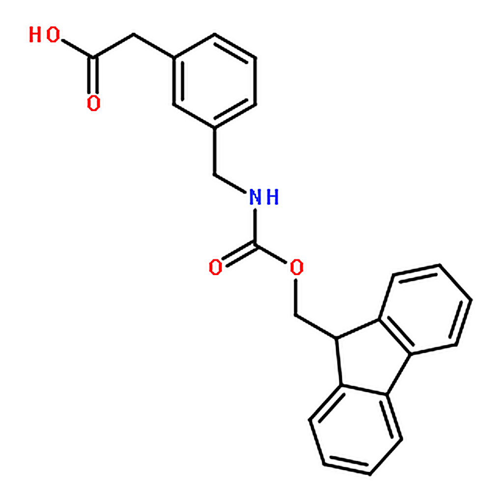 RHAWN 2-(3-(((((9H-Fluoren-9-yl)methoxy)carbonyl)amino)methyl)phenyl)acetic acid