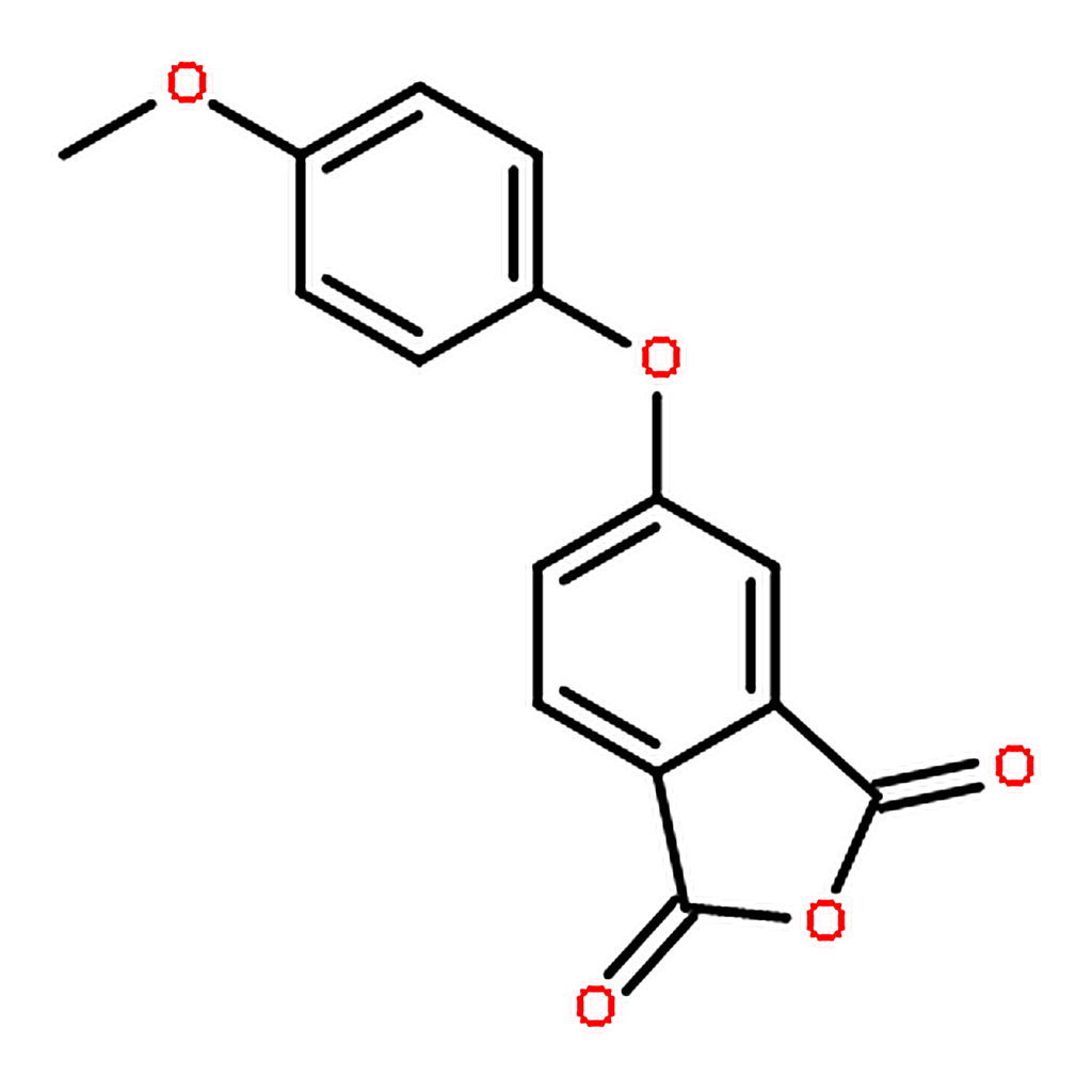 RHAWN 5-(4-Methoxyphenoxy)isobenzofuran-1,3-dione